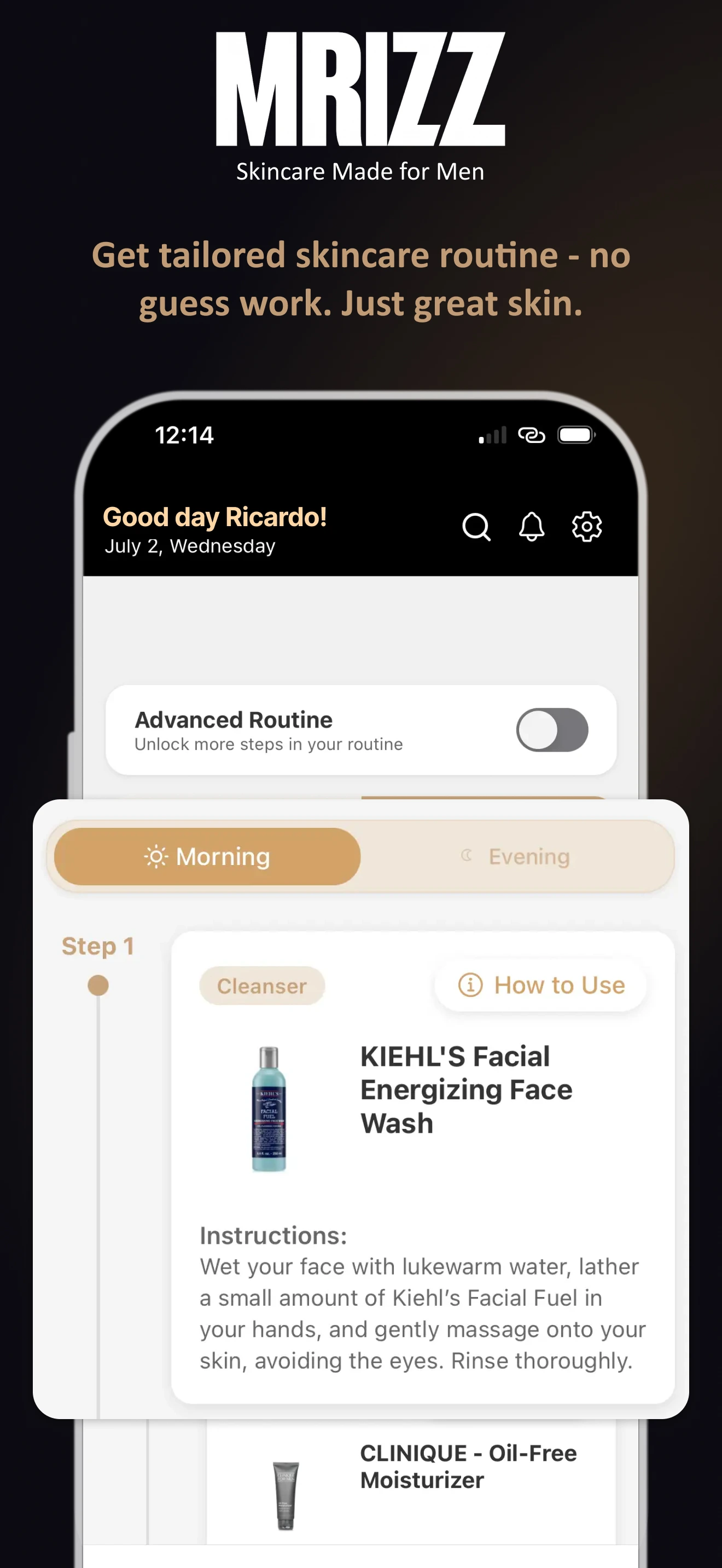 MRIZZ App Screenshot